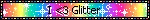 Blinkie: heart glitter